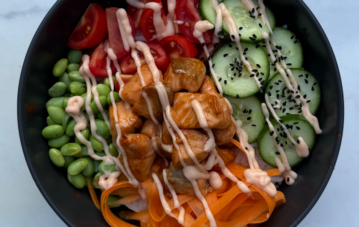 Teriyaki Salmon Bowl