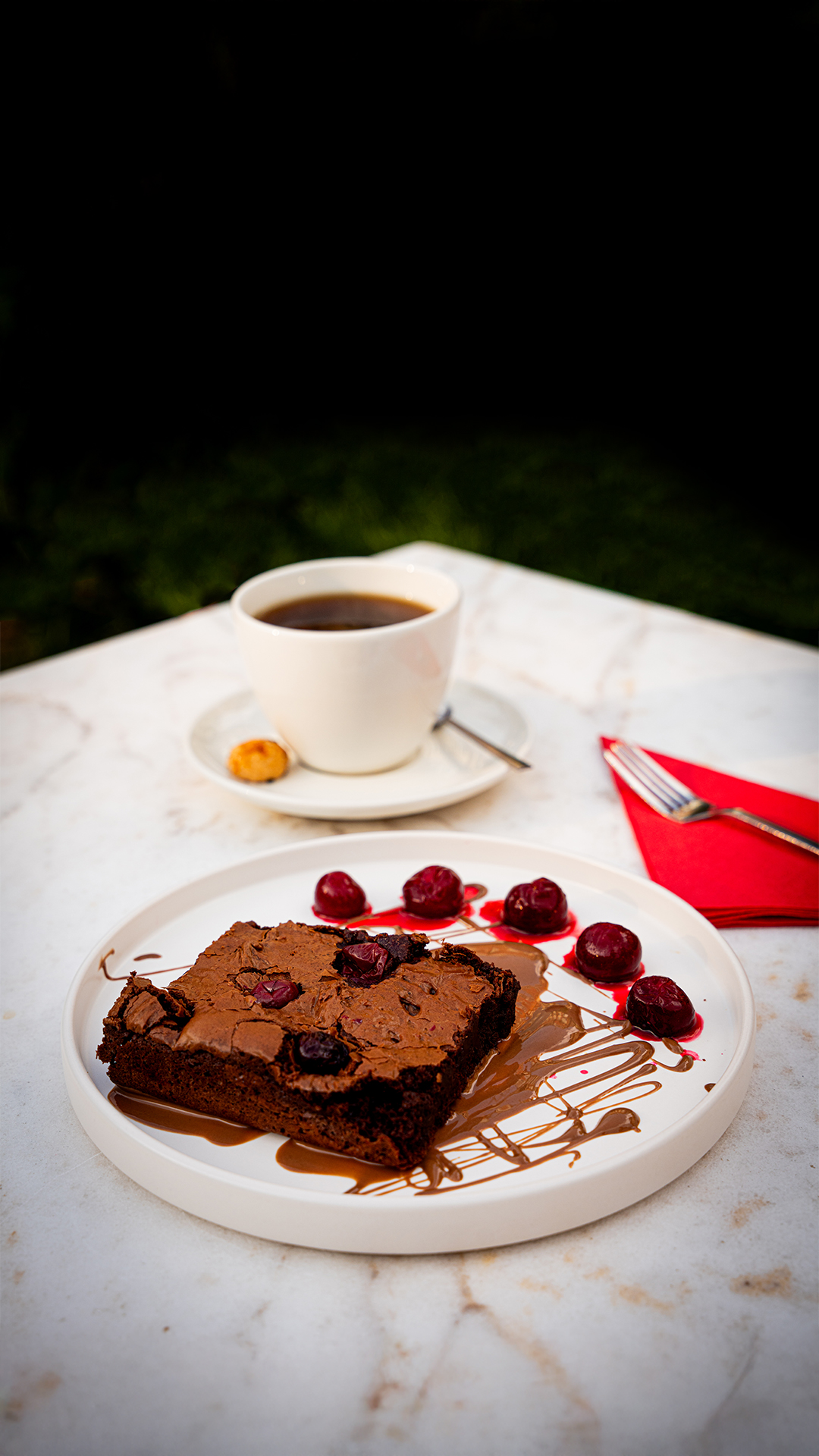 Vişneli Brownie